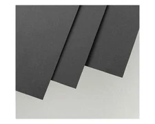 Evergreen Scale Models Black Styrene Sheets, .01x6x12" (4) [EVG9511]