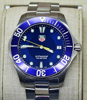 TAG Heuer Aquaracer Professional Ref. WAB1113 300m Rotating Bezel Swiss Watch