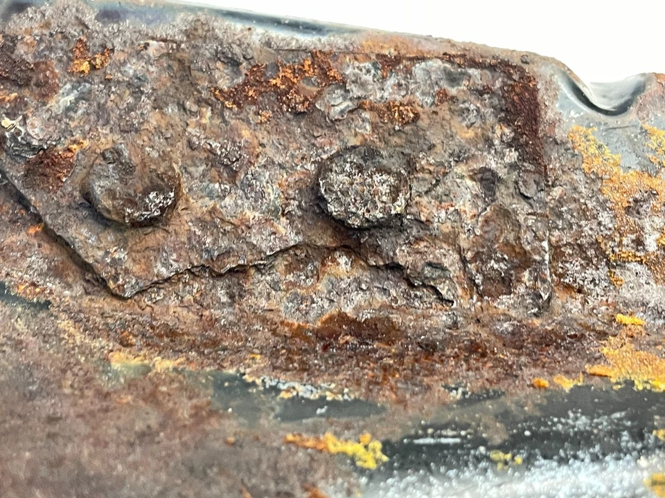 1975 Honda MR175 Elsinore OEM Seat Pan MR 175 RUST - Image 4 of 4