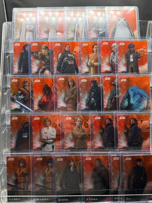 2025 Topps Chrome Star Wars Orange Refractor /25 PYC Orange   Wave   Pulsar