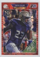 2021 Leaf Pro Set Metal Red Crystals 47/50 Zaven Collins #100 2qw