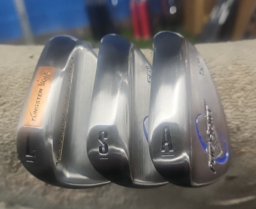 PURE SPIN 3 WEDGE SET 52-56-60 SPINE ALIGNED KBS $-TAPER LITE NEW GRIPS - Image 2 of 4