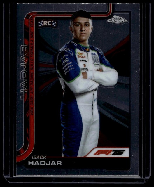 2025 Topps Chrome Formula 1 #12a Isack Hadjar