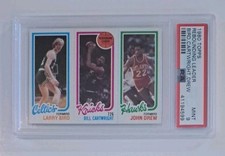 1980 Topps Larry Bird Rookie Card PSA 9 Bill Cartwright John Drew RC MINT