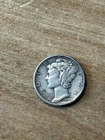 1944S Mercury Dime VF+