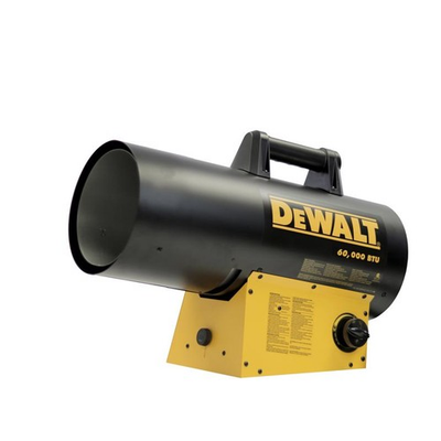#ad DeWalt 60000 BTU Propane Heater Quiet Tech 1500 Sq Ft Hose amp; Regulator $168.44