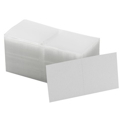 100 Coin Shield 2x2 Double Pocket Coin Flips w/ Inserts PVC Free Safe Plastic