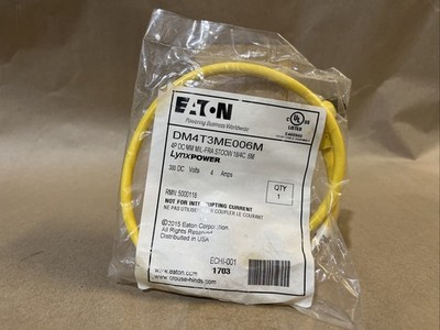 Eaton DMT4T3ME006M 4P DC MM MIL-FRA STOOW 18/4C .6M