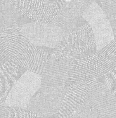 FD26936_Mylos Geometric, Large, Medallion Gray Blue Fine Decor Wallpaper