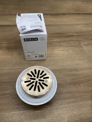 Delta DT061411-CZ 4'' Tile-In Round Shower Drain - Champagne Bronze