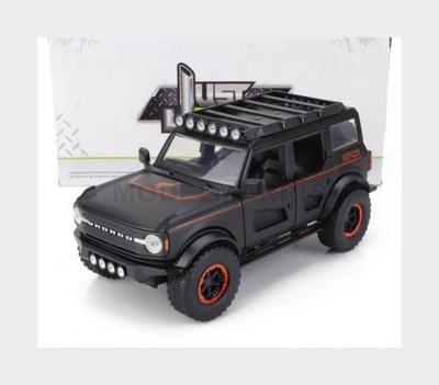 JADA 34287 Ford USA - BRONCO 2021 - Matt Black Orange - 1/24