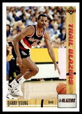 1991-92 Upper Deck Danny Young Portland Trail Blazers #41