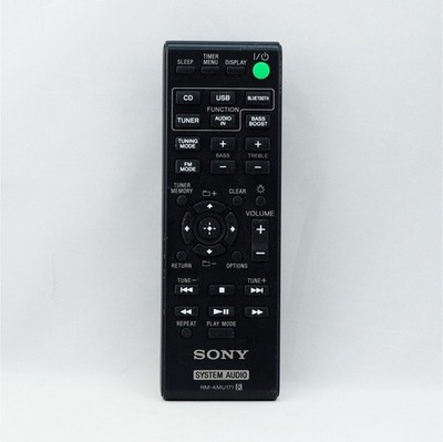 Sony Wireless System Audio Remote Control Black RM-AMU171 Model RM-AMU171