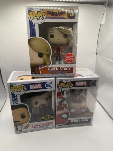 Spider-Man Funko Pop Bundle #1057 #1234 #1357 #marvel #gwenstacy #spiderman