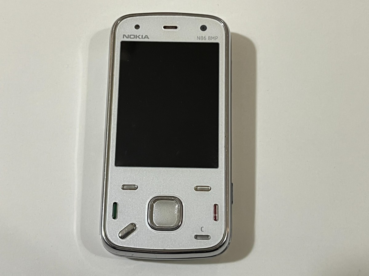Original Nokia N86 - White (Unlocked) Gsm Mobile Parts only ( USER