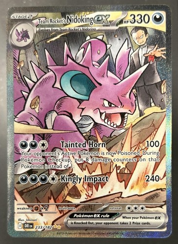 Team Rocket's Nidoking ex