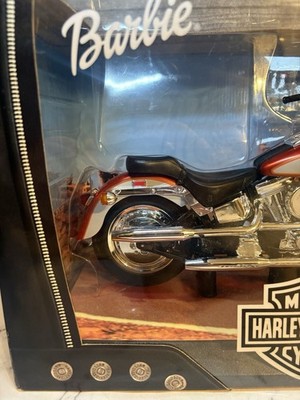 Buy Mattel 26132 Fatboy Harley Davidson Motorcycle for Barbie
