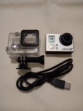 GoPro HERO3 Silver Edition Camera Bundle Case Latch  Battery Note Tested