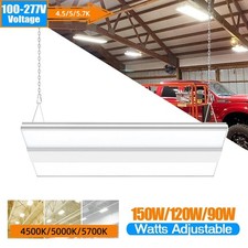 LED Linear High Bay Light 150W 22500LM 4500K/5000K/5700K Shop Lighting Fixtures