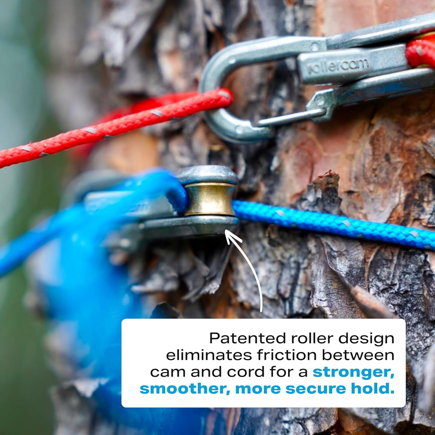 Roperoller Rope Tightening Tool & Tensioner 6-Pack with Rollercam Technology – H