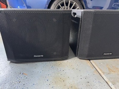 Pioneer DJ XPRS1152S 15  Reflex Loaded Active Subwoofer w/ DSP 4000W Powered Sub