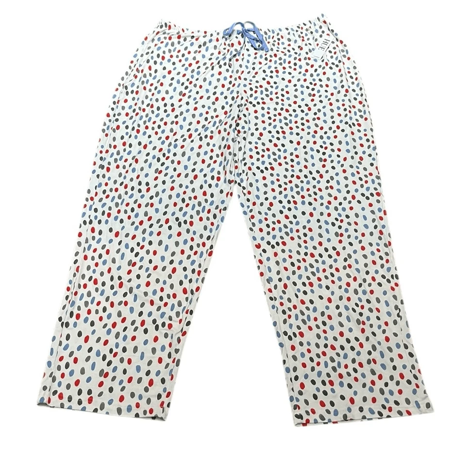 HUE женщин цветной горошек женщин пижамы сна брюки, размер 1 X, новый с Ярлыками - Изображение 2 из 4