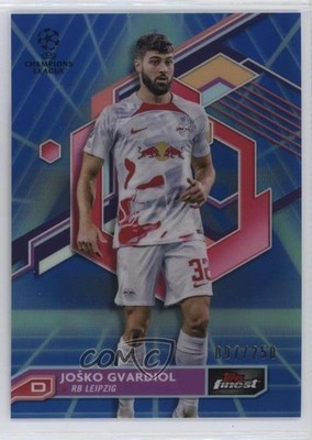 2022-23 Topps Finest UEFA Club Competitions /250 Josko Gvardiol Joško #39 0g27