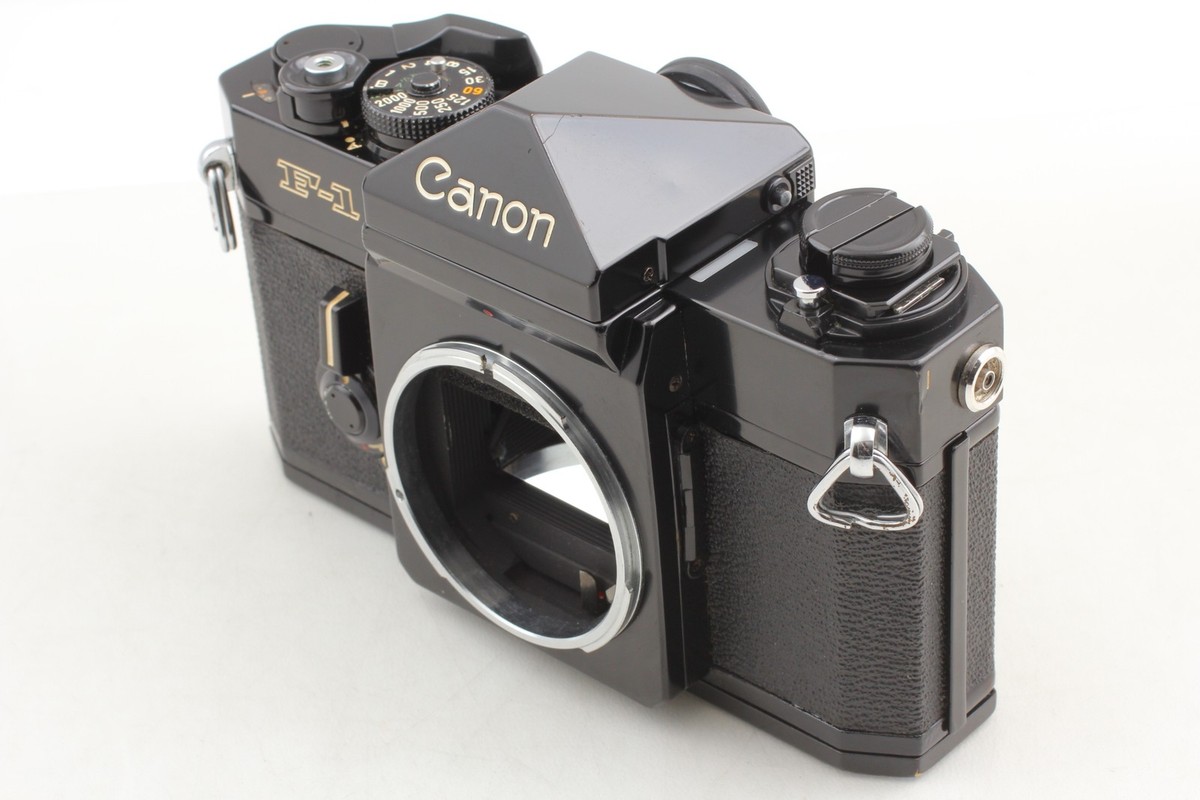 2 Lens [N MINT] Canon F-1 Late Film Camera New FD 50mm f1.4 35