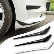 Front Bumper Corner Protector Guard Car Anti-collision Decoration Strip Stainles