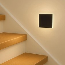 Treppenleuchte NEO eckig Warmweiß | Lichtaus...