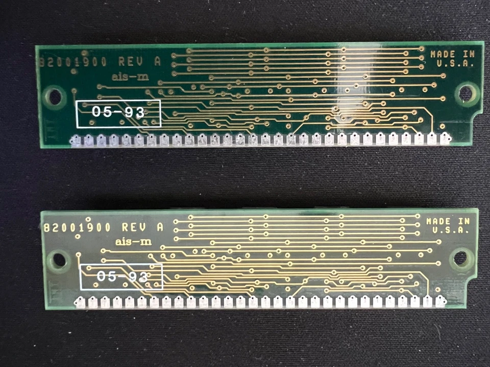 512K Mac 30 PIN SIMM RAM DRAM 80ns 5 chips 1 MB Lote de 2 RAM/memoria Foto 2 de 2