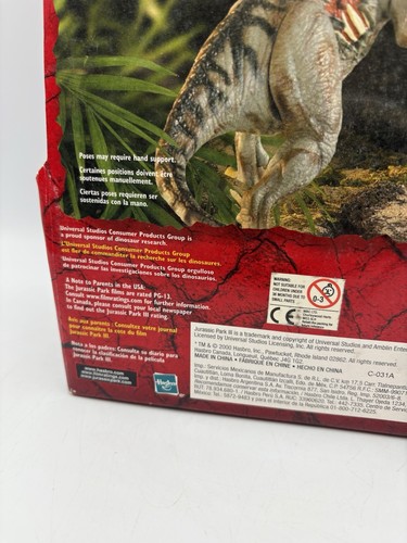 BRAND NEW Vintage Hasbro 2000 Jurassic Park 3 III T-Rex Electronic Re-Ak A-Tak - Picture 10 of 13