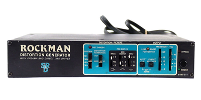 ロックマン ROCKMAN DISTORTION GENERATOR Rockman Distortion Generator Preamp Effects Processor Used Tested