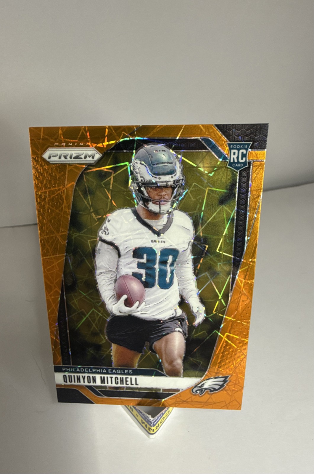 2024 Panini Prizm - Rookies Quinyon Mitchell #381 Lazer Prizm (RC)