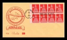 US COVER AIR MAIL 10C BOOKLET FIRST DAY ISSUE SCOTT C72B KOLOR KOVER CACHET