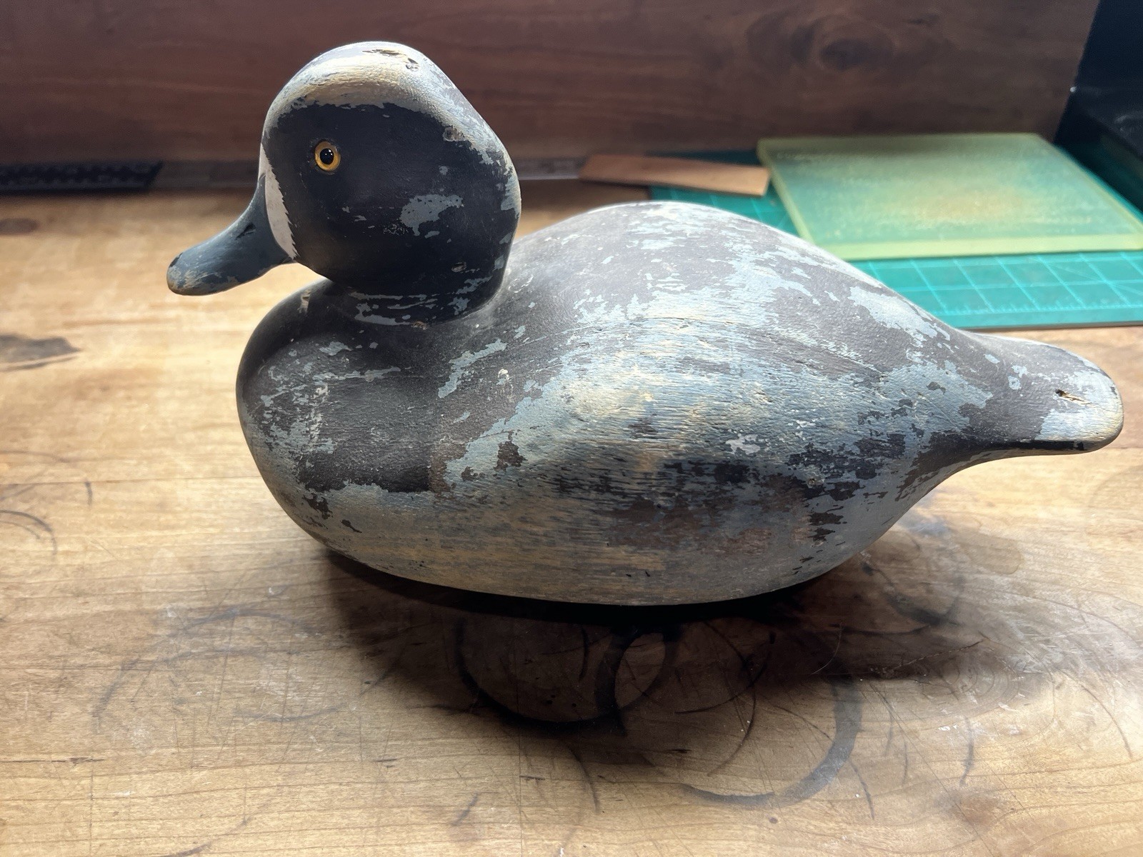Ken Harris Hand Carved Duck Decoy