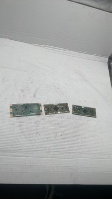 LCD TV T-Con Boards Sharp RUNTK5261TP CHOT CV580U1 For Parts Or Repair Lot Of 3