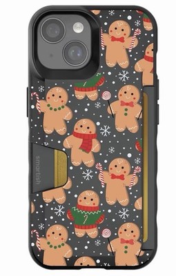 Smartish Iphone 15 Gingerbread Wallet Credit Card Case Slayer Volume 1 Christmas
