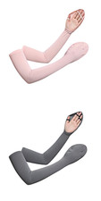 UV Protection Cooling Arm Sleeves Gloves Loose Outdoor Cycling Sun Cover Stretch