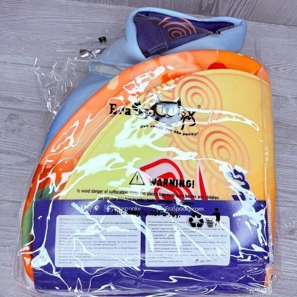 Taza de mariscos fideos disfraces de Halloween cosplay unisex divertido traje de comida talla única Foto 4 de 4