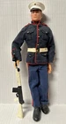 Original Hasbro 1964 GI Joe Marine In "Parade Dress Blues" with red painted hair