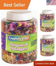 Creativity Street Sequins & Spangles 8.1 oz. Shaker Jar