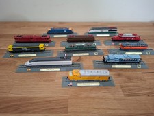 Collection / job lot of model trains (1:160 scale - Del Prado collection)