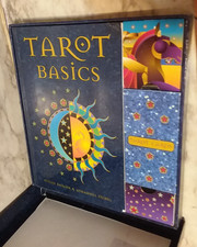 TAROT BASICS Book  Gift Set - 78 Card Deck  Hardcover Manual in Box