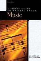 Jonathan Bellman | Short Guide To Writing About Music, A | Taschenbuch (2006)
