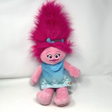 Build a Bear Dreamworks Trolls Princess Poppy Plush Doll 23  Pink w/ Dress BABW