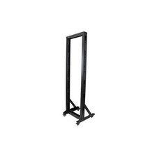 StarTech 2-Post Server Rack With Sturdy Steel Construction And Casters 42U
