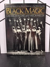 Black Magic Langston Hughes Meltzer African-American Performing Arts Da Capo EC