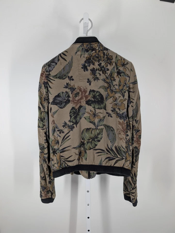 Chaqueta Bomber Denim Supply Floral Tencel Satén Recuerdo RRL Mediana Ralph Lauren Foto 3 de 4