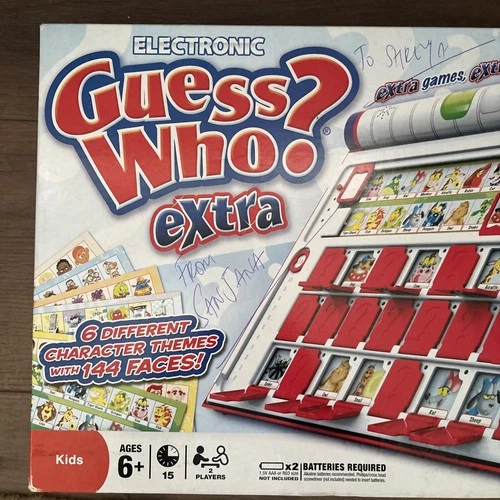 Milton Bradley Electronic Guess Who? Extra Game Vintage Retro 2008 STEM Family
